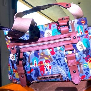 Beautiful Lily Bloom Satchel: Like New Carried Twice 👛 👜